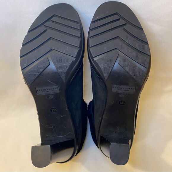 Ralph Lauren 2011 Collection “Forilla” ItalianSuede & Lamb Shearling Ankle Boot - Picture 9 of 16